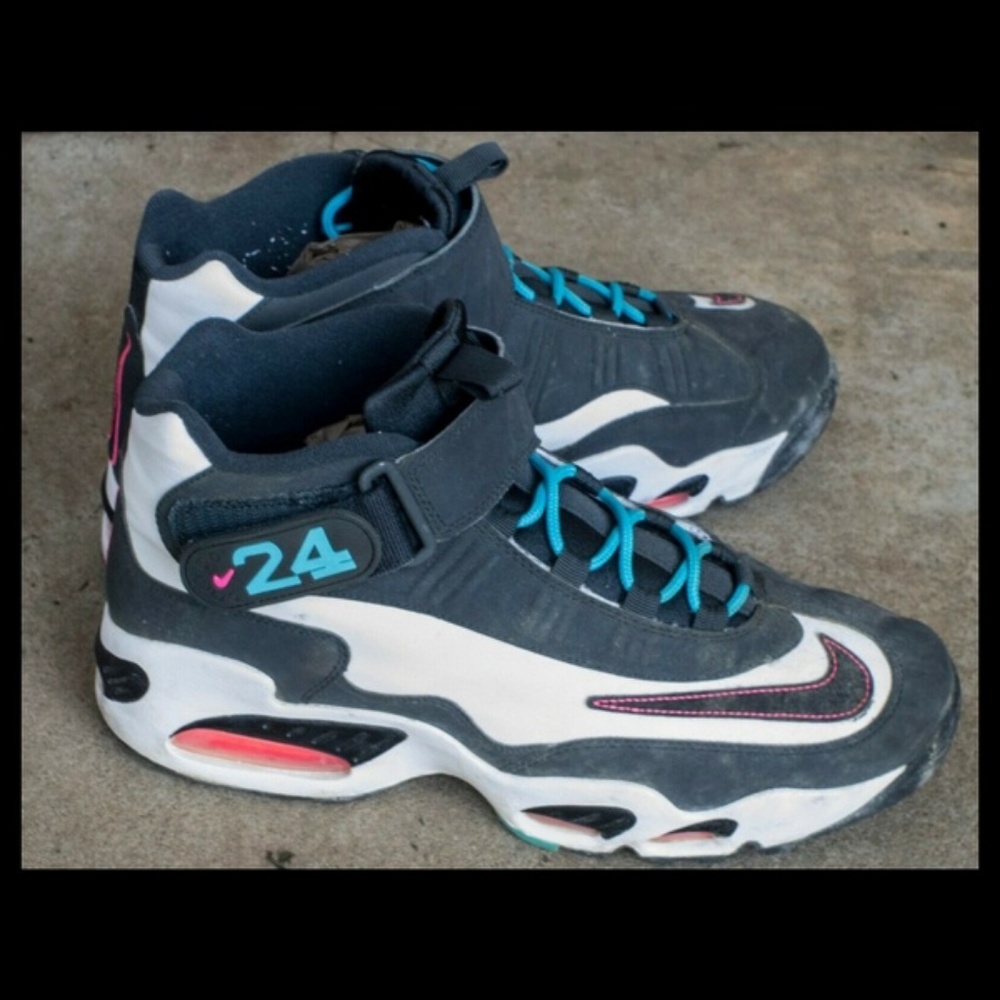 Nike Air Griffey Max White  Black/Anthracite Sz 11